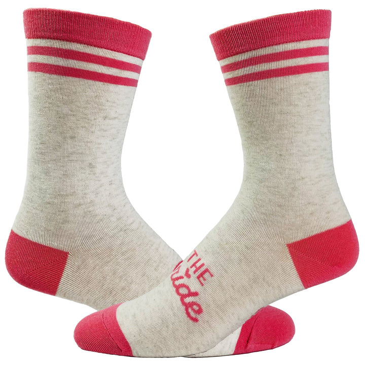 Funny The Bride Women's The Bride Sock Nerdy Wedding Tee