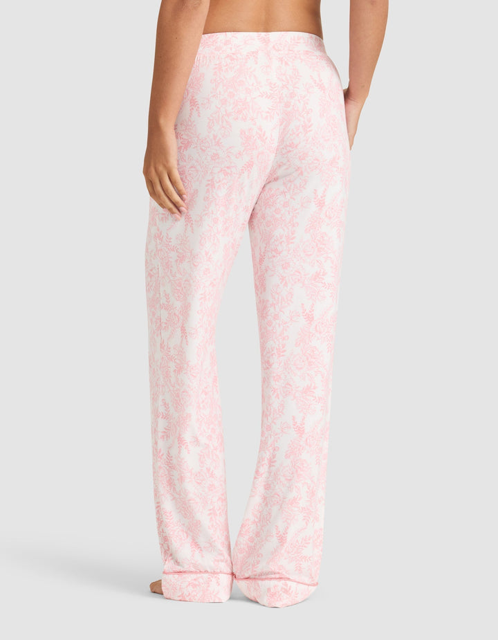 Women's Bamboo Stretch-Knit Long Sleeve Pajama Set