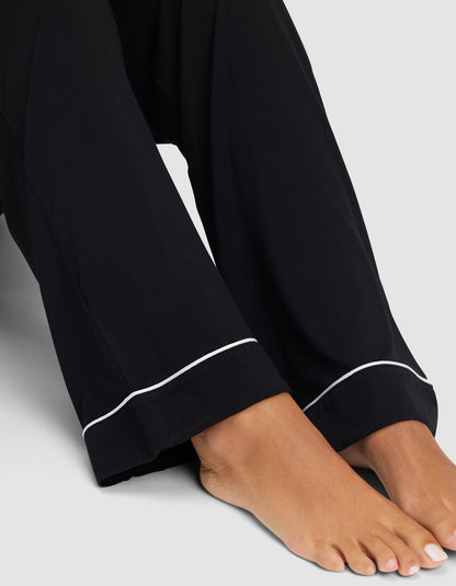 Women's Bamboo Stretch-Knit Long Sleeve Pajama Set TALL