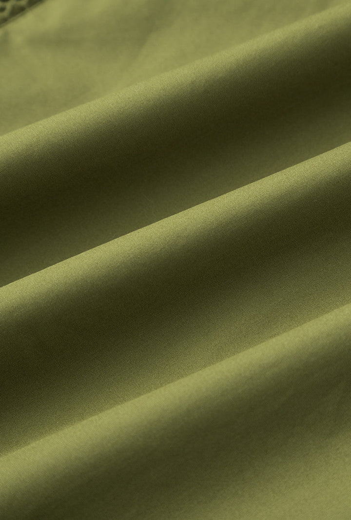 Drew Cotton Blouse - Green