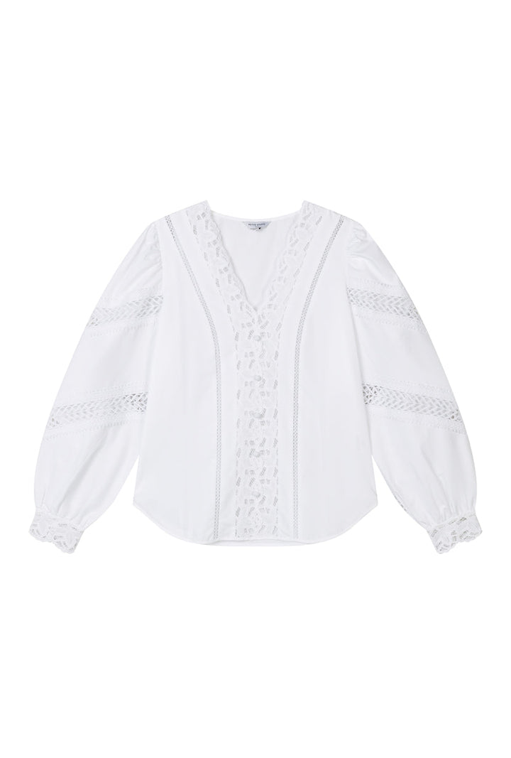 Drew Cotton Blouse - Ivory